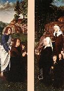 DAVID, Gerard Triptych of Jean Des Trompes (side panels) dfg USA oil painting artist